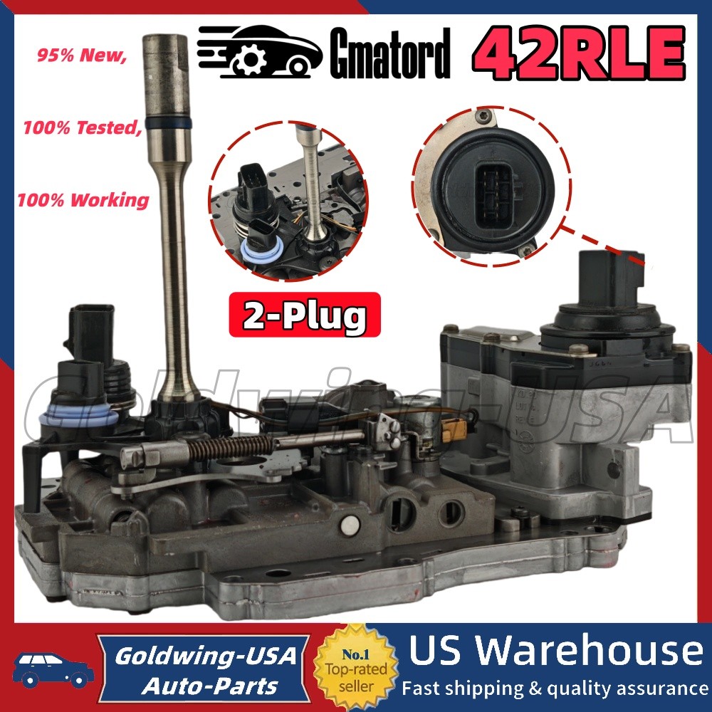 42RLE Transmission Valve Body 2 Plugs Fit For Chrysler Dodge Jeep STYLE-LATE EPC