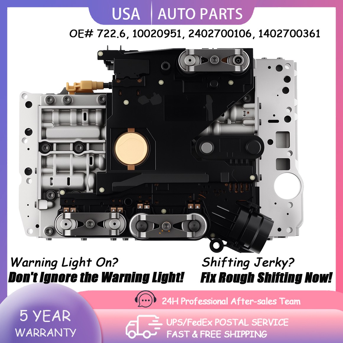 Genuine 722.6 Transmission Valve Body Solenoid Conductor Plate For Mercedes-Benz
