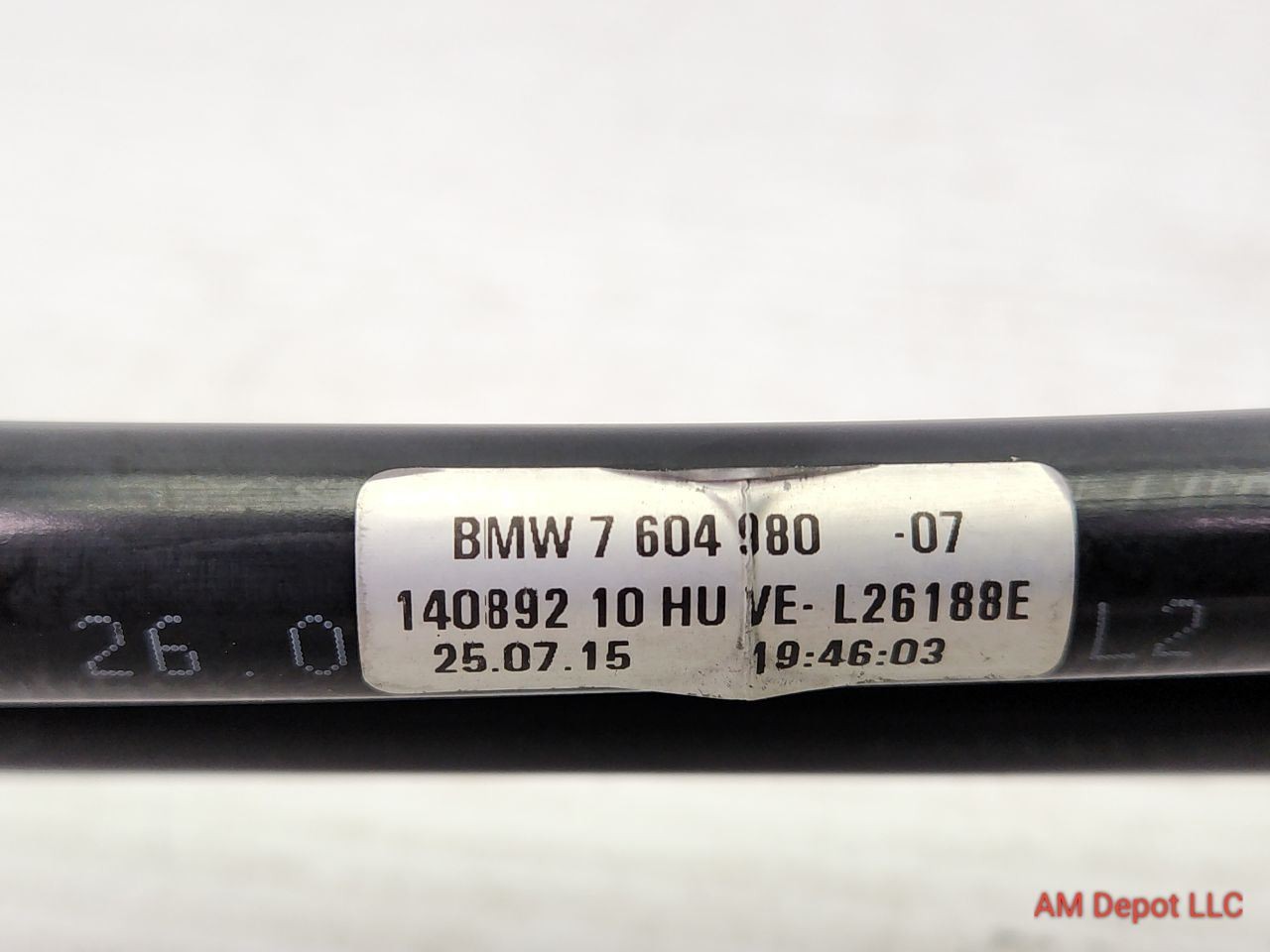2016 BMW 328i 228i N20 F22 F30 RWD At Transmission Cooler Lines 17227604980