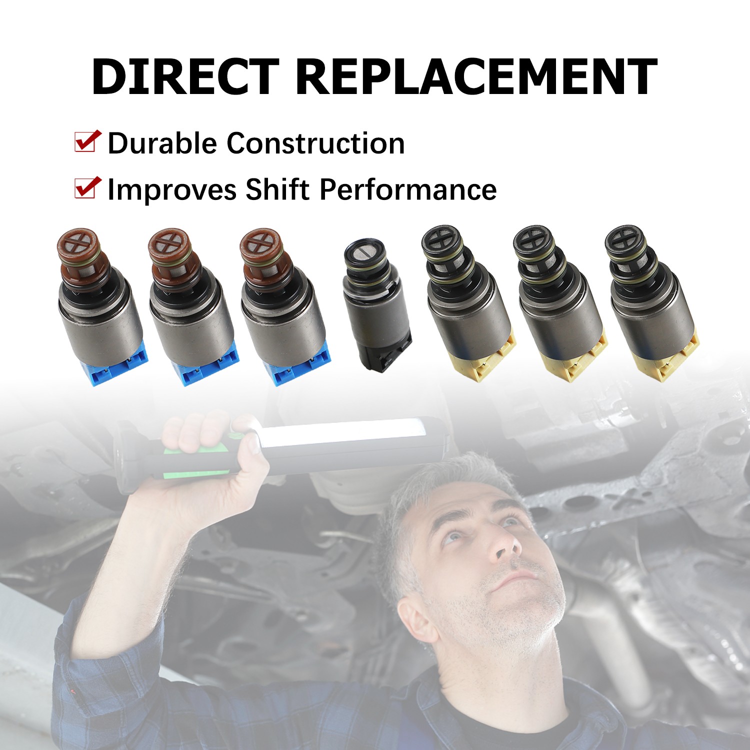 6HP19 6HP26 Transmission Solenoid Kit For 2004-up BMW AUDI FORD JAGUAR