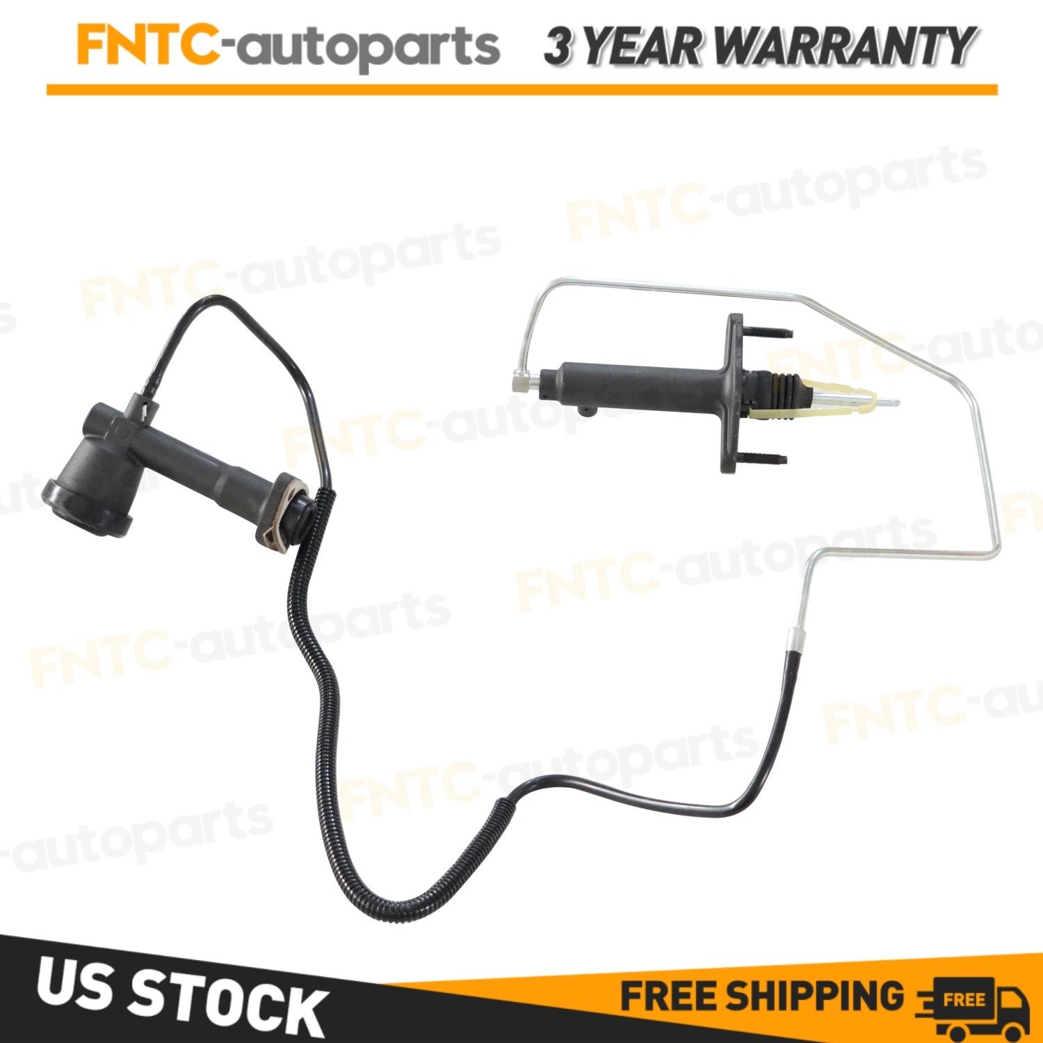 For Chevy GMC Truck 1500 2500 3500 Clutch Master and Slave Cylinder Assembly