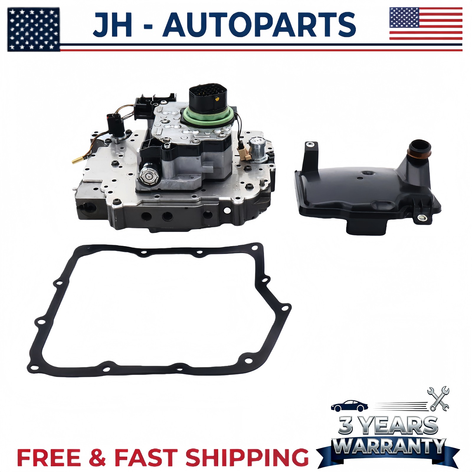 62TE 6 Speed Transmission Valve Body w/ Solenoid 5078723AD For Dodge Chrysler