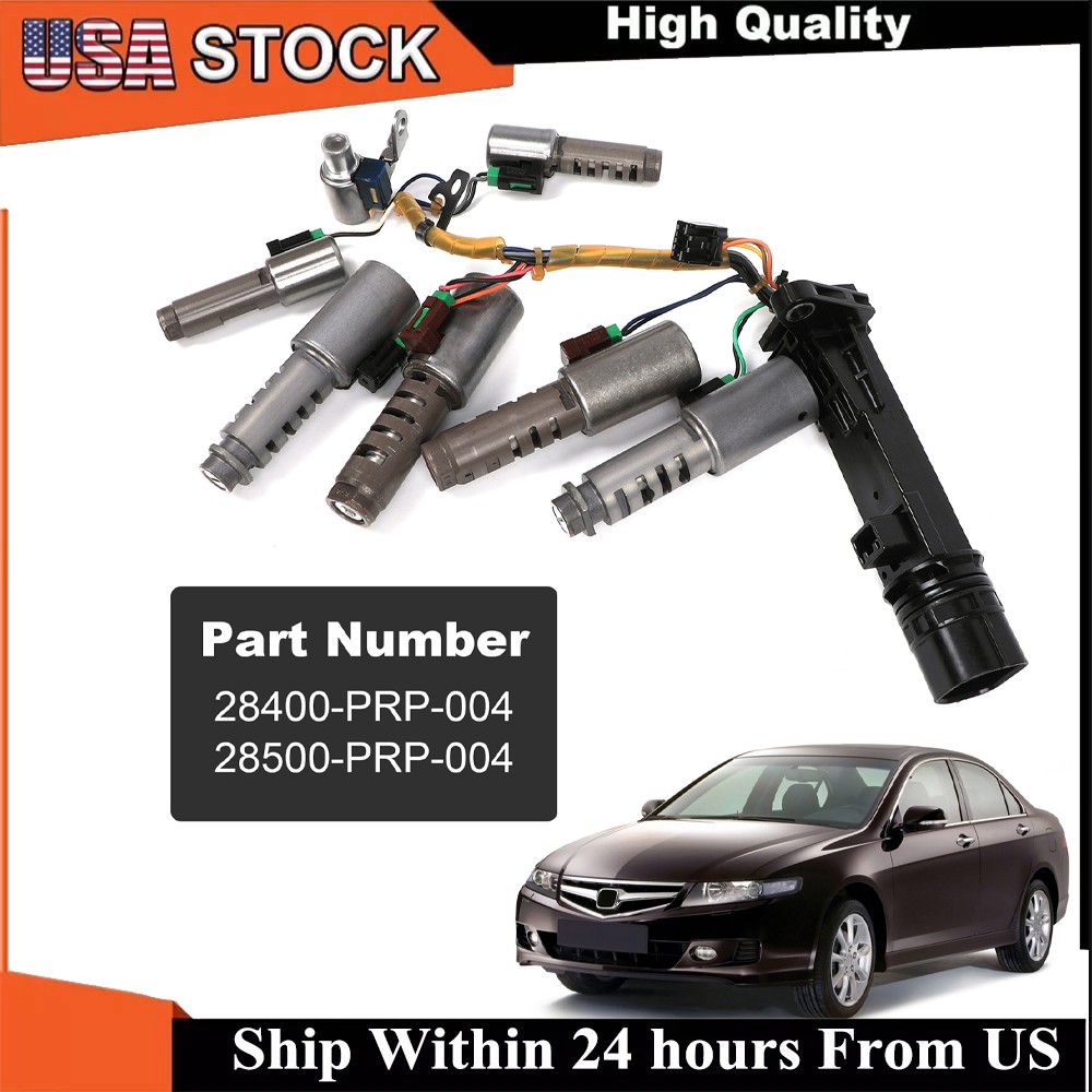 Transmission Shift Solenoid with Harness for 2003-2012 Honda Accord 2.4L 3.5L