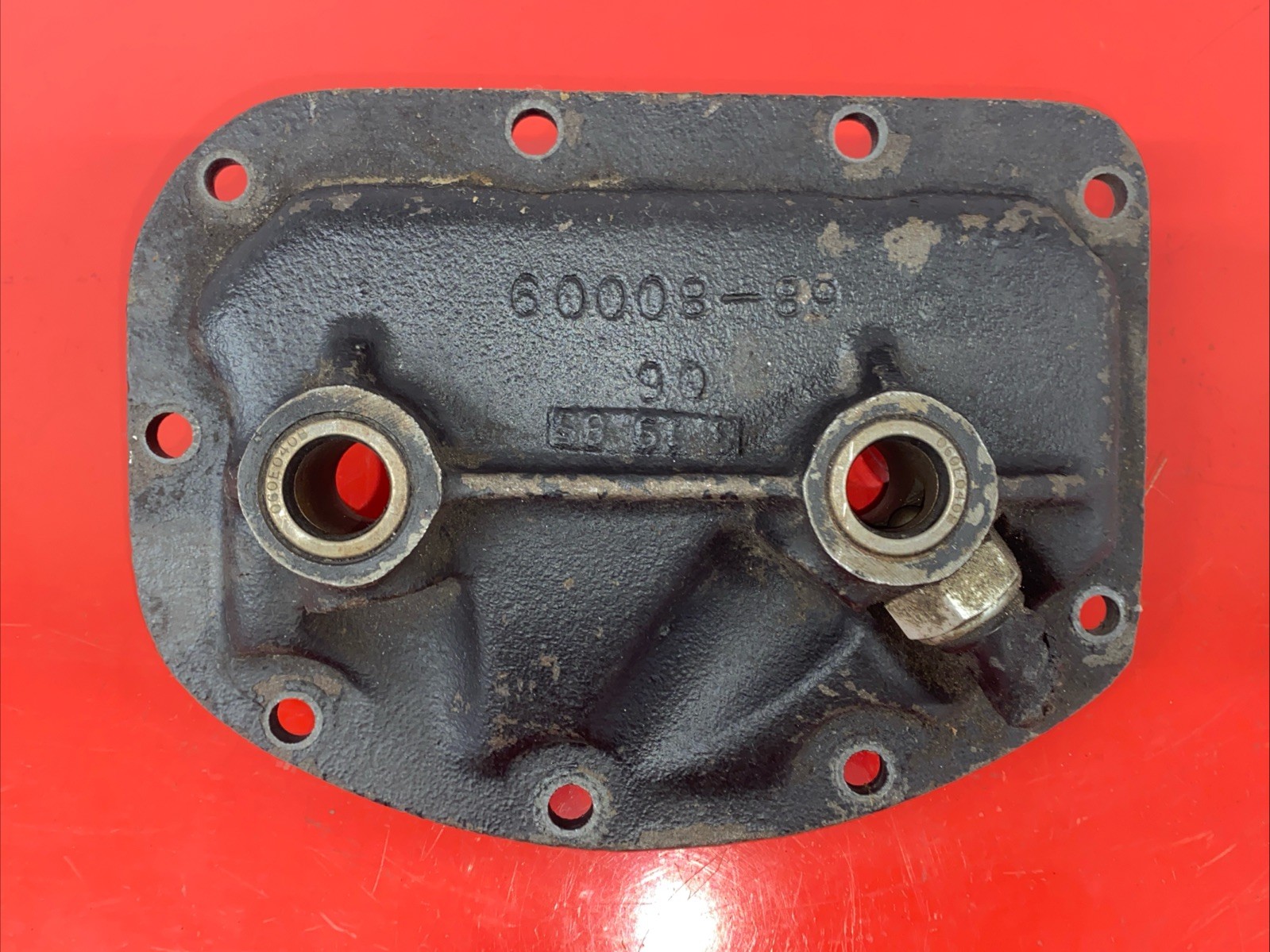 1974 and later Borg Warner Super T10 4 Speed Side Cover #B Cast Iron EXCELLENT