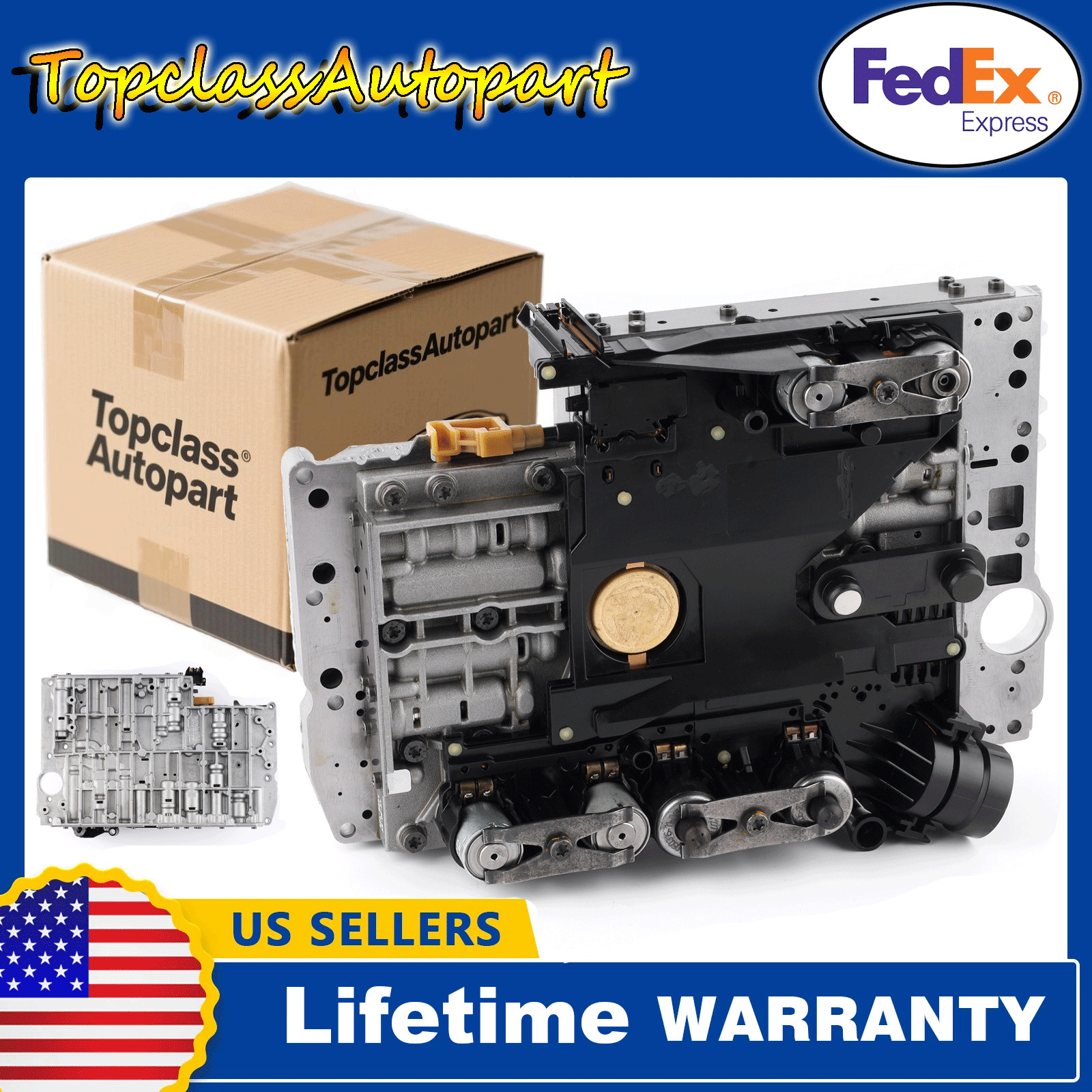 Upgrade Transmission Valve Body+Solenoid Conductor Plate For Mercedes-Benz 722.6